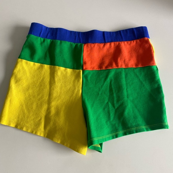 Cherry Mellow Booty Shorts Color Block - Picture 2 of 3